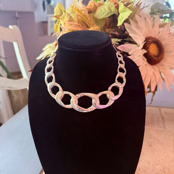 Simon Sebbag Chainlink 925 Sterling Silver Necklace - Picture 2 of 8